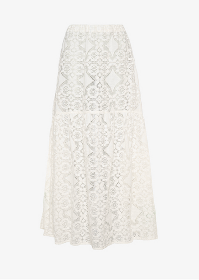 Sissel Edelbo - Skirt - Off white - Sascha (Note preorder delivered week 19)