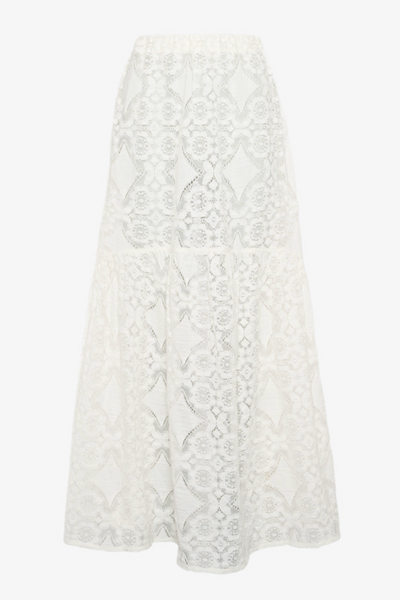 Sissel Edelbo - Skirt - Off white - Sascha (Note preorder delivered week 19)