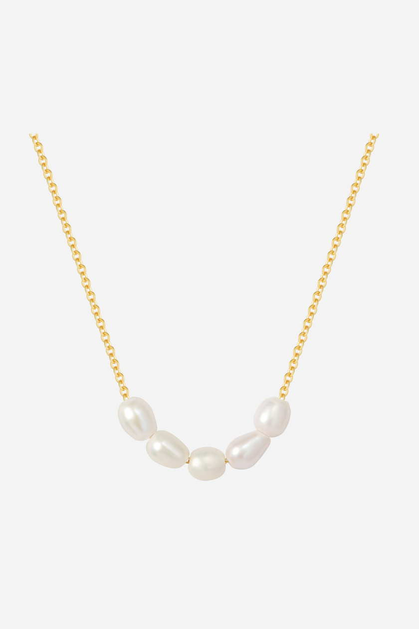 Andcopenhagen - Necklace - 18 carat gold-plated stainless steel - Cille
