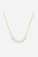 Andcopenhagen - Necklace - 18 carat gold-plated stainless steel - Cille