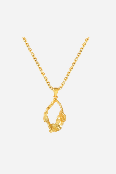 Andcopenhagen - Necklace - 18 carat gold plated copper - Mina