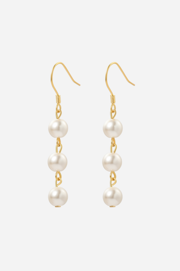 Andcopenhagen - Earrings - Freshwater pearls - Nima
