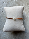 Andcopenhagen - Holly Bracelet - Brown, Pearl &amp; Gold