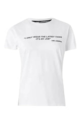 Karl Lagerfeld - Statement T-shirt - White - Quote