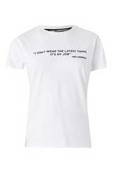 Karl Lagerfeld - Statement T-shirt - White - Quote