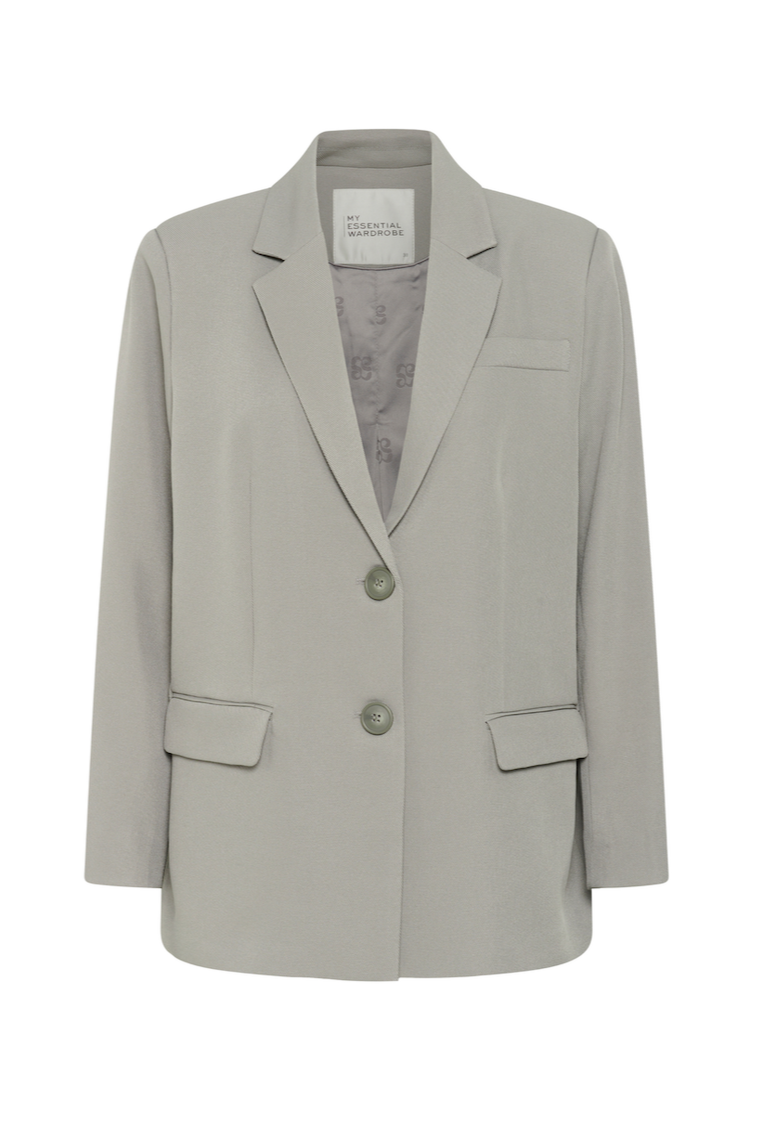 My Essential Wardrobe - Blazer - Grey - Disa Emmy