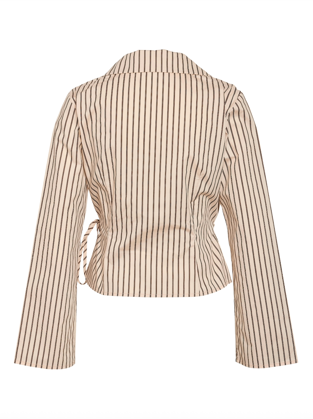 Noisy May - Shirt - Birch W. Brown stripes - Mette (PREORDER)