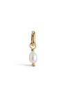 Enamel - Charm - Gold - Finest pearl