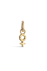 Enamel - Charm - Gold - Feminine Power