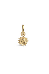 Enamel - Charm - Gold - Sunny Sunshine
