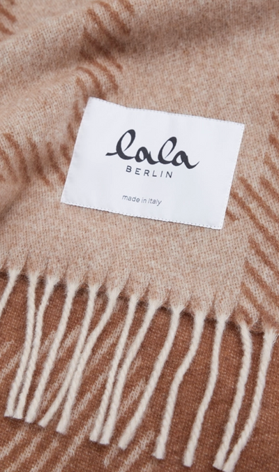 Lala Berlin - Scarf - Cashmere - Black/White - Arilla Gauze
