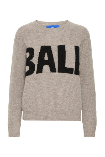 Knitted sweater - Beige/pink - Bastacy - Ball original