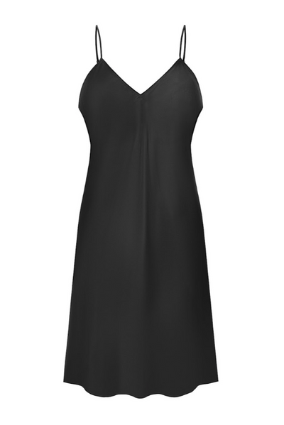 Sassy Copenhagen - Silk dress - Black - Ivy