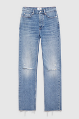 ANINE BING - Jeans - Destructed Antique Blue  - Bruno