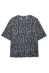 Anine Bing - T-shirt - Grey Leopard - Cohen
