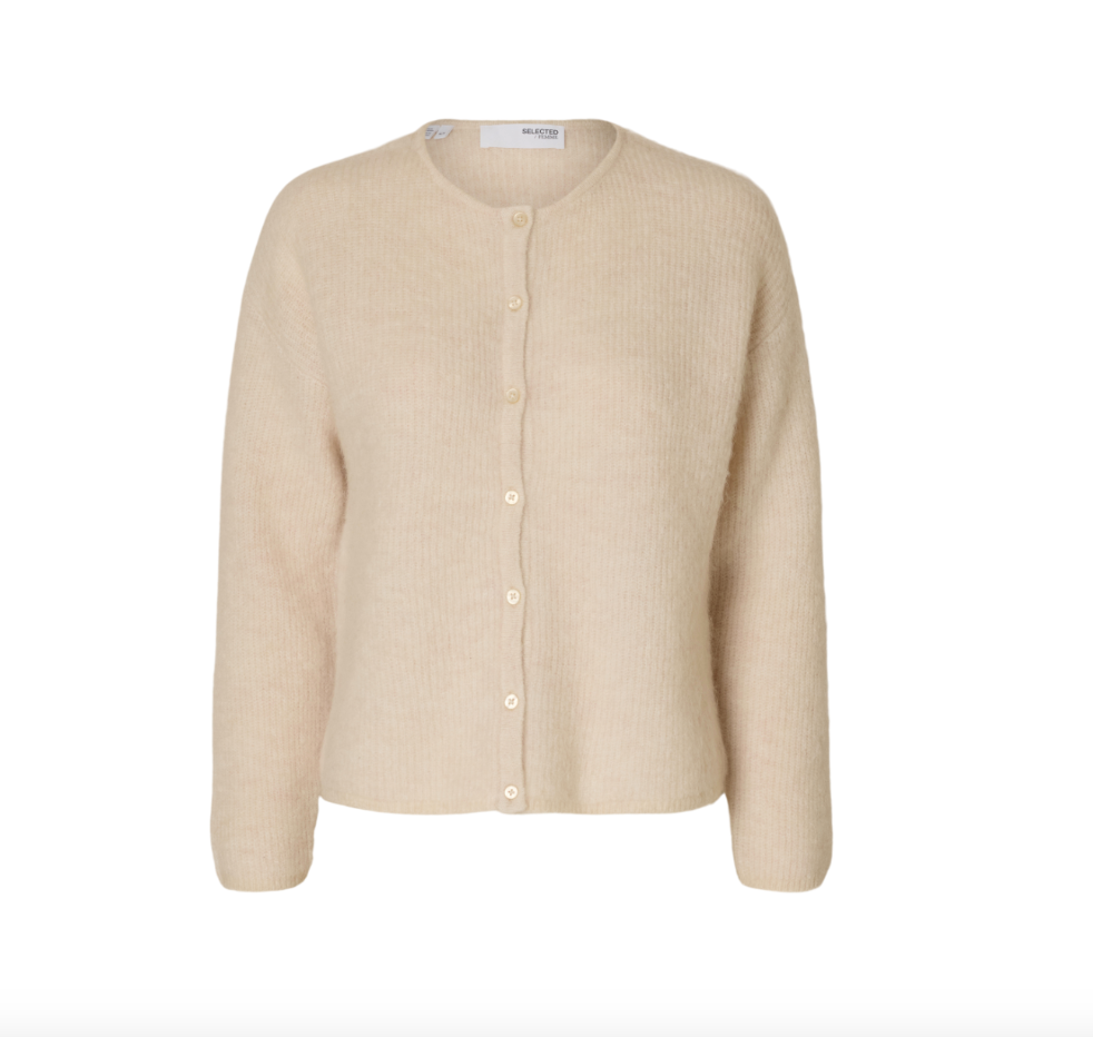 Selected femme - Cardigan - Birch melange - Sia ras
