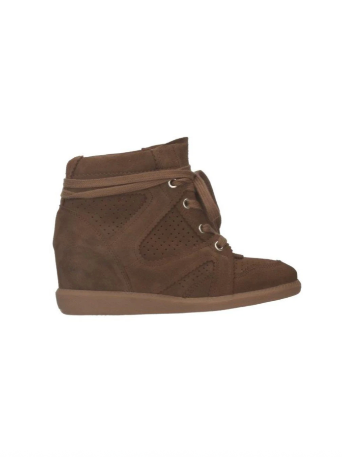 Pavement - wedge sneaker støvler - Brown Suede - Vibe 2