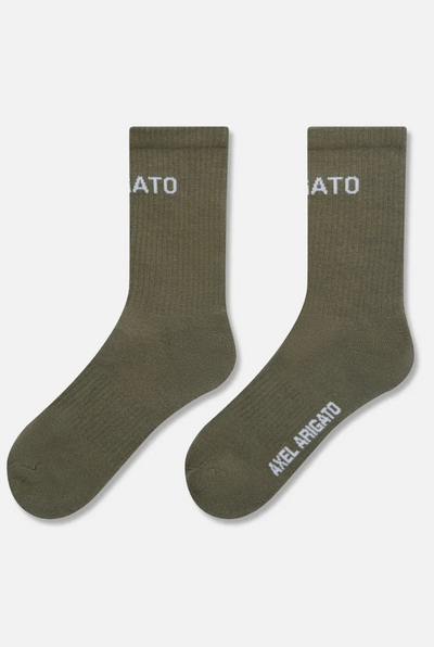 Axel Arigato - Sokker - Stone Brown - Logo tube socks