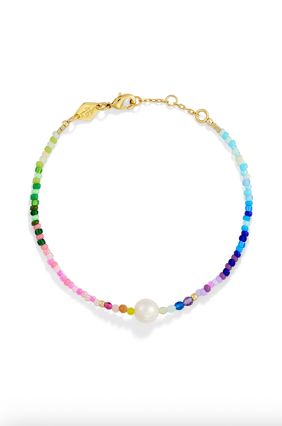 Anni Lu - Armbånd - Neon rainbow - Capri