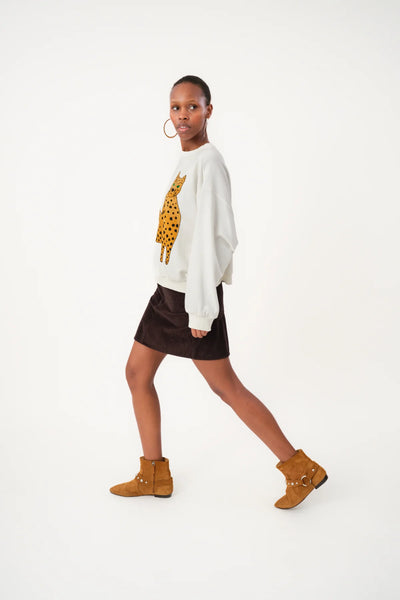Lollys Laundry - Sweatshirt - Leopard - Sydney