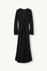 The Garment - Long Crocheted Dress - Tanzania 18148 - Black