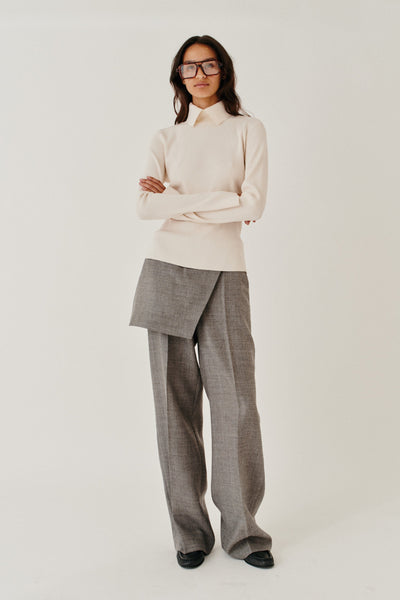 The Garment - Strikbluse - Creme - Madison