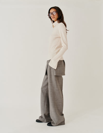 The Garment - Strikbluse - Creme - Madison