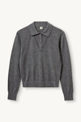 The Garment - Polo - Grey Melange - Bergen