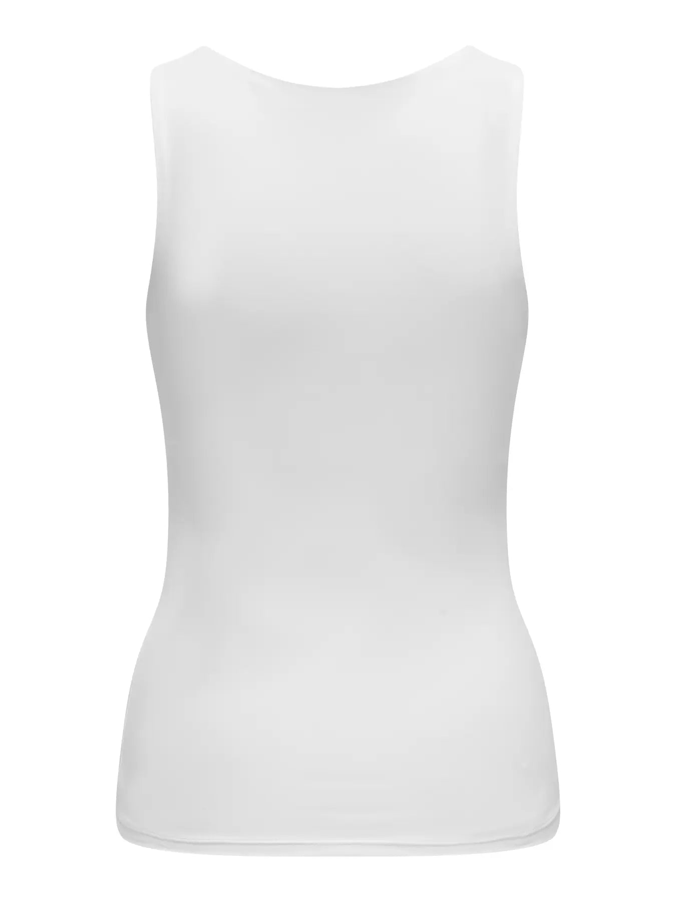 Ea Two Way Strap Top - White