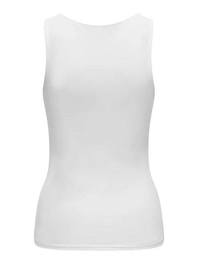 Ea Two Way Strap Top - White