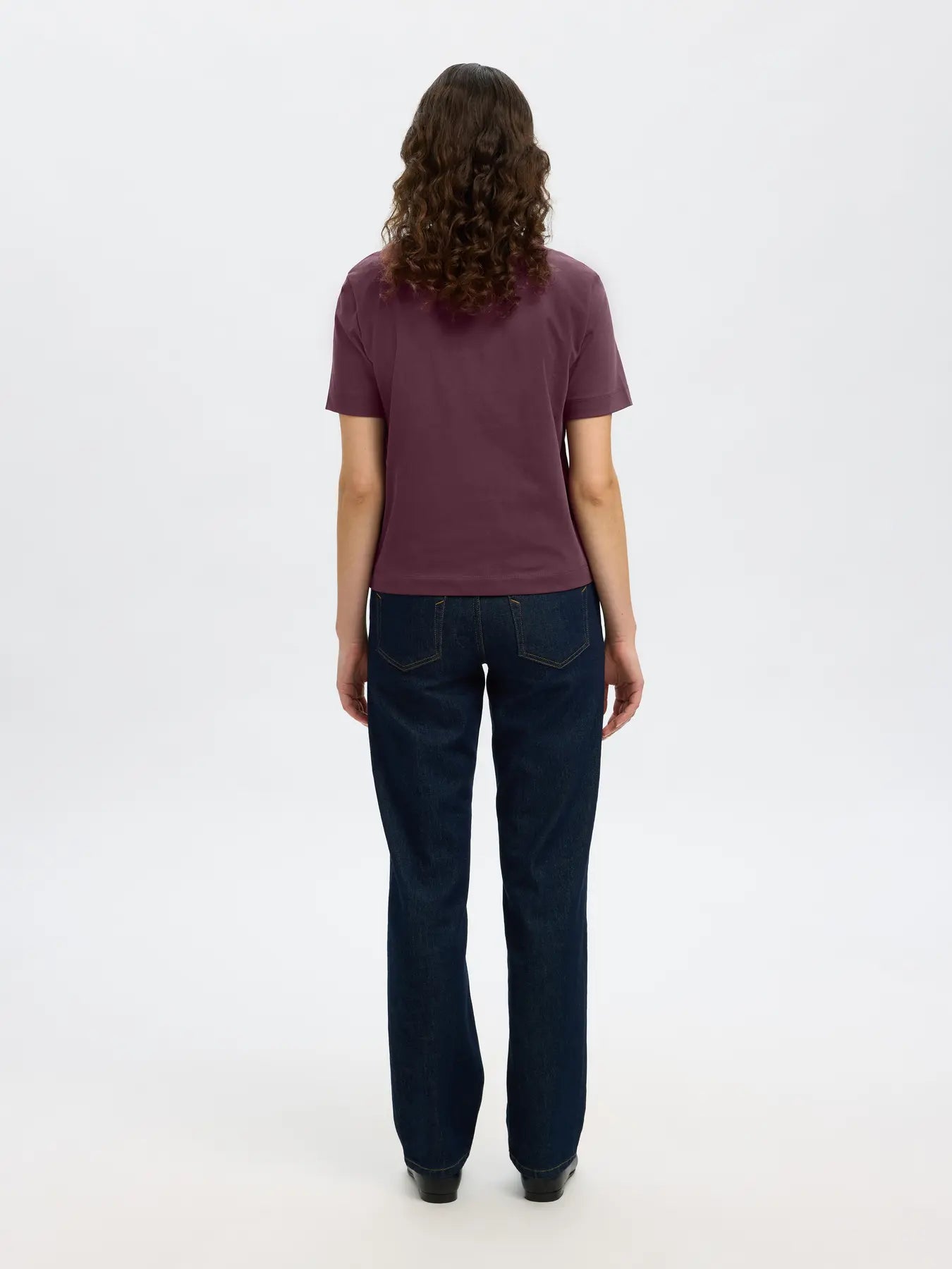 White boxy t-shirt - Selected Femme Essential