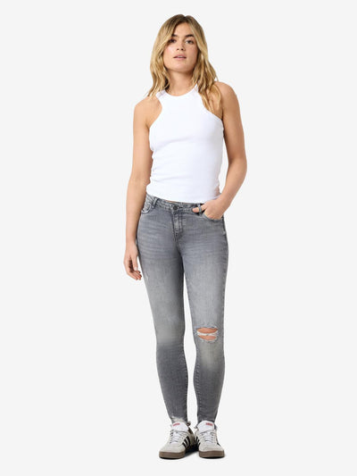 Noisy May - Jeans - Grey - Kimmy - Stilkompagniet.dk