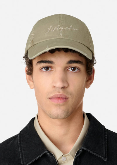 Axel Arigato - Kasket - Stone Grey Khaki - Seam Distressed