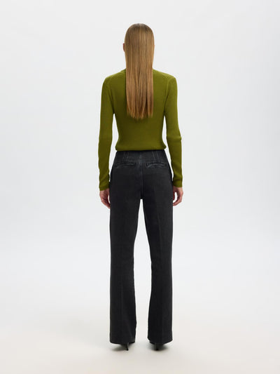 Selected Femme - Jeans - Black Denim - Julie-kori