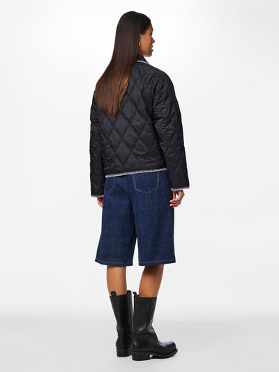 Quilted jacket - Black - Naima - Pieces