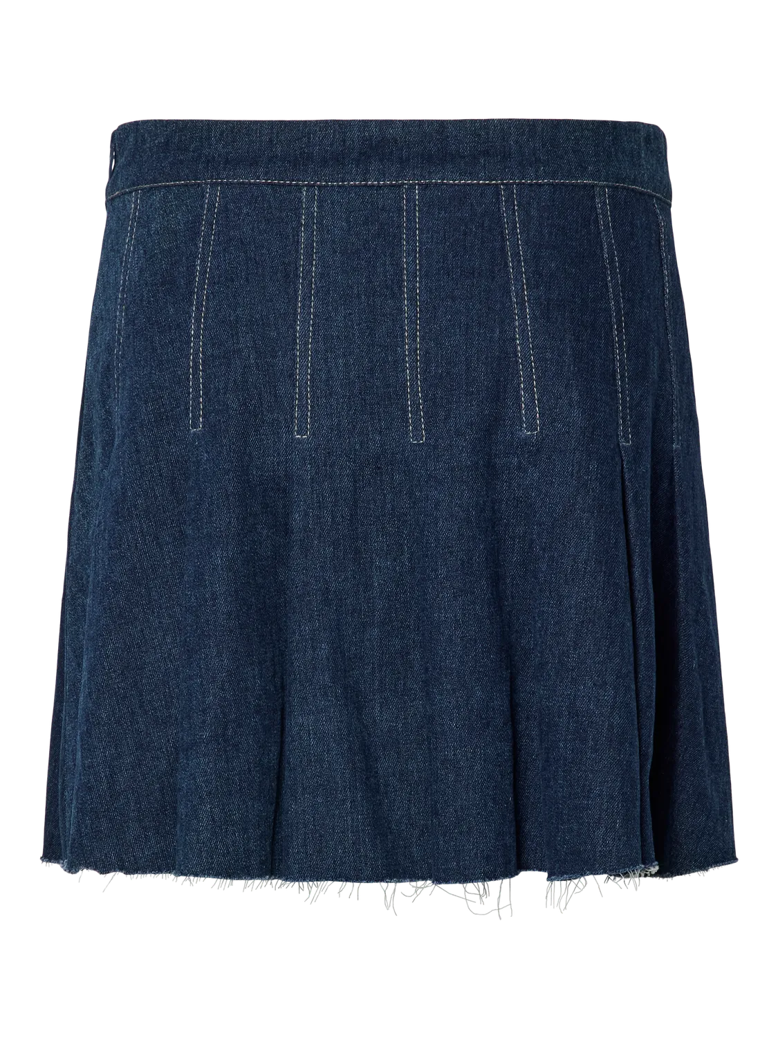 Pieces - Nederdel - Dark blue denim - Fabia