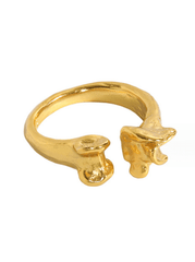 Andcopenhagen - Ring - 18 carat gold plated 925 sterling silver - Bonnie