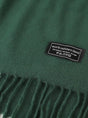 Andcopenhagen cashmeretørklæder Andcopenhagen - Cashmeretørklæde Dark green - 70% cashmere tørklæde (BEMÆRK PREORDER)