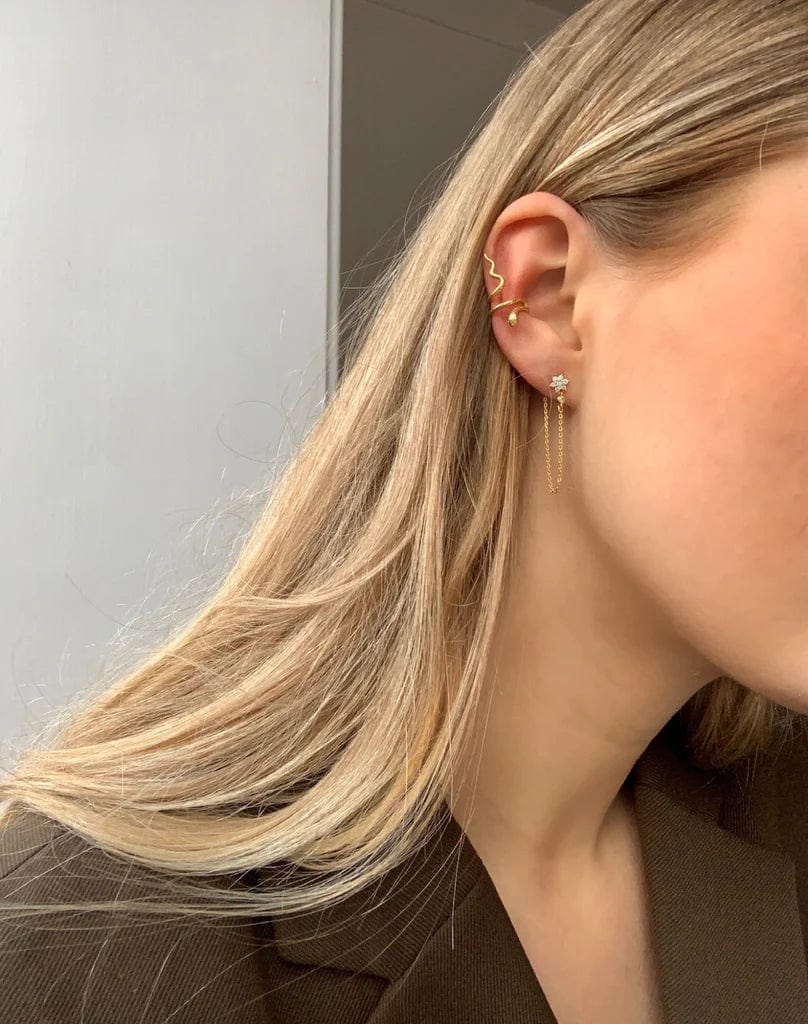 Andcopenhagen Smykker Andcopenhagen - Snake Ear Cuff - Ørering