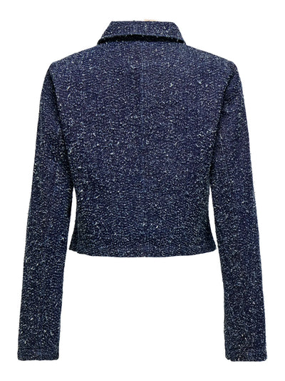 Only - Denim jakke - Dark Blue - Aman