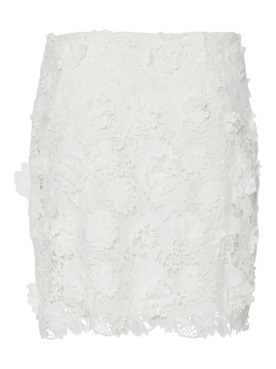 YAS - Skirt - White - Bluma