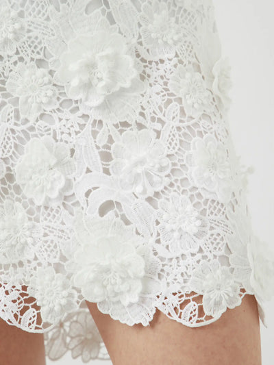 YAS - Skirt - White - Bluma
