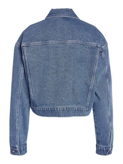 Noisy May - Denim jakke - Blue Cropped - Ronja