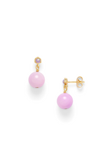 Anni Lu. øreringe. Lilac - Ball Earring