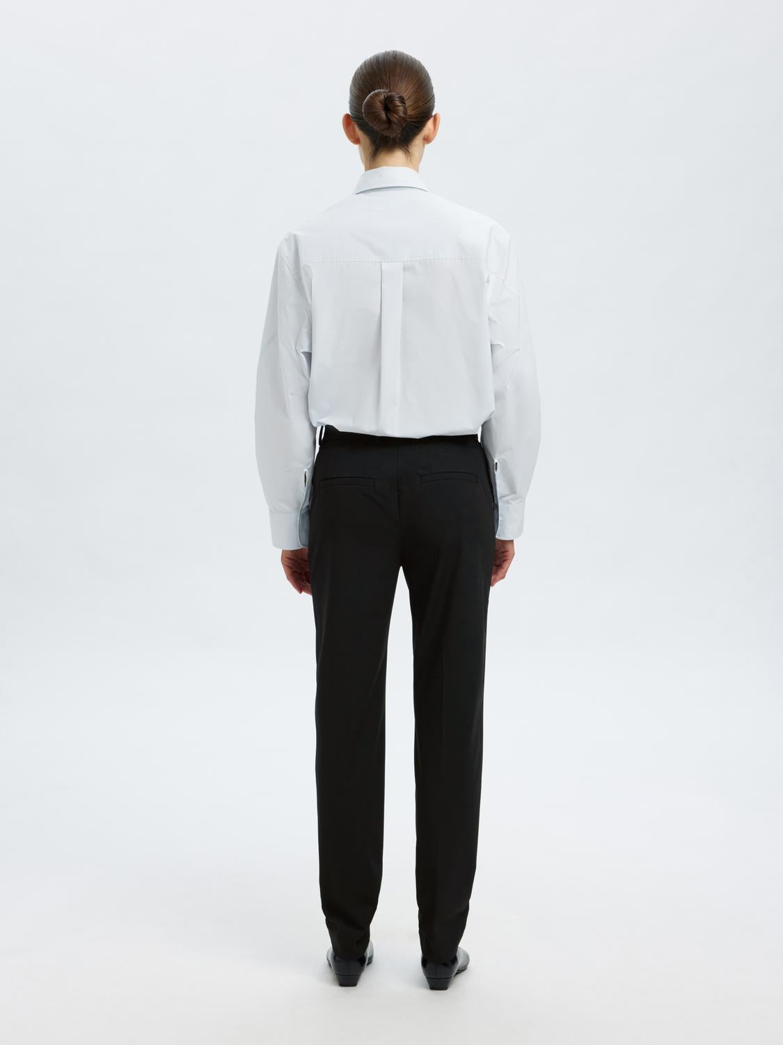 Selected Femme - Pants - Black - Aila Tapered