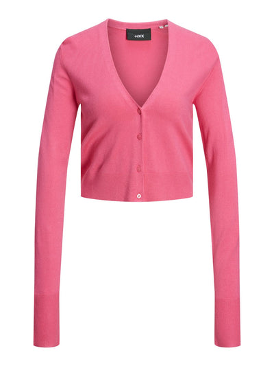 JJXX Overdele Cropped cardigan - Pink - Isabel - JJXX