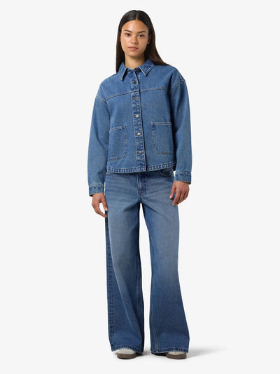 Noisy May - Jakke - Blue denim - Kettie