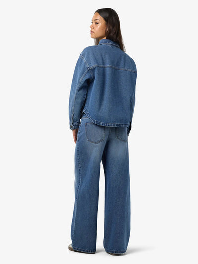 Noisy May - Jakke - Blue denim - Kettie