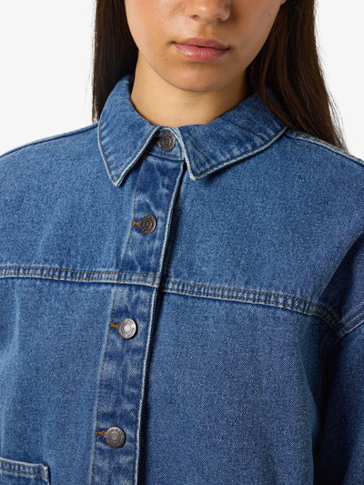 Noisy May - Jakke - Blue denim - Kettie