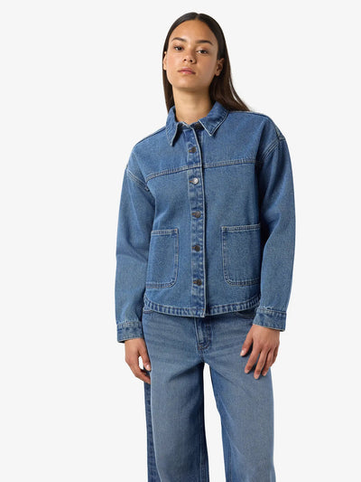Noisy May - Jakke - Blue denim - Kettie